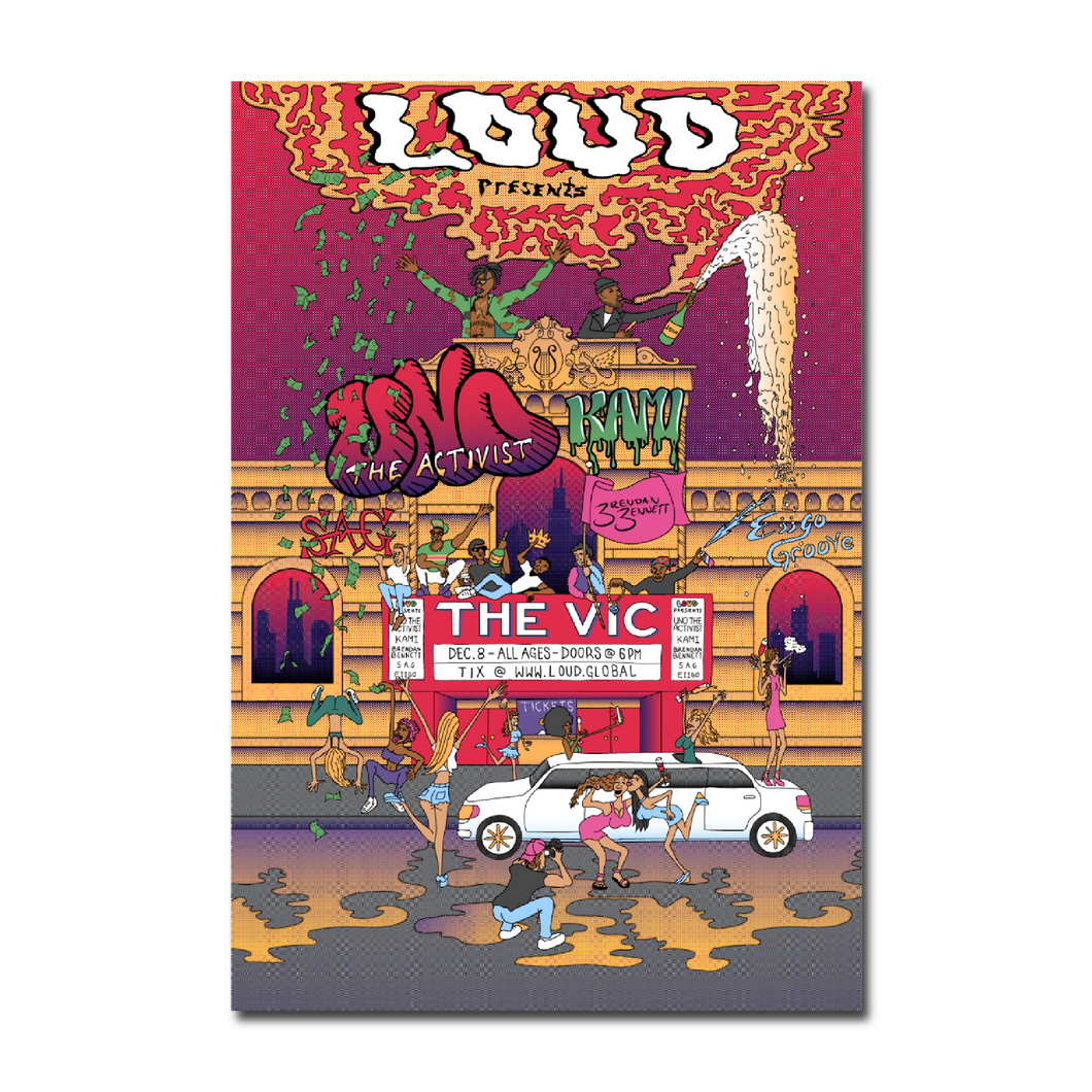 LOUD Presents: UnoTheActivist Commemorative Poster